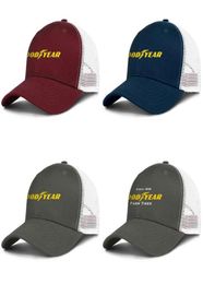 Goodyear mens and women adjustable trucker meshcap custom fashion baseball personalized classic baseballhats tires logo goodyear t4037122