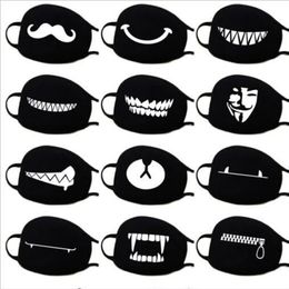 Cotton Dustproof Mouth Face Mask Anime Cartoon Lucky Bear Women Men Muffle Face Mouth Masks GB8872929