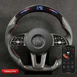 Carbon Fibre LED Performance Steering Wheel for BENZ Car Styling