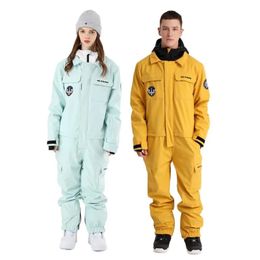 Other Sporting Goods Roupa Esqui Coveralls Singleboard Doubleboard Men's And Women's Outdoor Suits Waterproof Warm Clothing Ski 231211