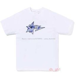 Bapesta Mens t Shirts Designer Shirts Ladies Summer Mens t Shirts Cotton Clothing Clothing Mens Bapes Oversized Fashion Brands 4 J2MV