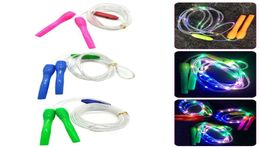 1Pc Portable Children LED Jump Rope Training Soft PVC Skip Rope For Kids Fast Skipping Crossfit Fitness Sports Jumping5372928