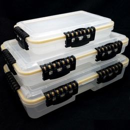 Fishing Accessories Fishing Accessories Waterproof Gear Large Capacity Tools Storage Boxes Hooks Bait Supplies 230707 Drop Delivery Sp Dhklc