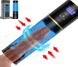 NXY Sex pump toys Water Bath Electric Sex Toy For Men Extender Vacuum Enlargement Enhancer Delay Training With Spa Adult 12146182011
