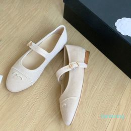 Womnes Mary Jane Ballet Shoes Loafers Ladies Pumps Leisure Shoe Outdoor Leisure Shoe With Dust Bags