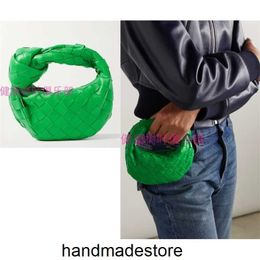 Venetaabottegaa Handbag Jodie Paris Woven Week China 23 Spring Knot Sheepskin Mini Bag Euro Dumpling Bags