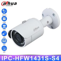 Dahua Original IPCHFW1431SS4 HD 4MP IP Camera Security PoE IR30m Night Vision H 265 IP67 WDR 3D DNR AGC BLC Home Outdoor Cam254Y5110709