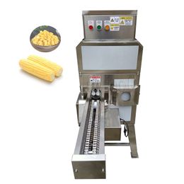 Food Grade Stainless Steel Automatic Thresher Sweet Tender Corn Maize Sheller Machine