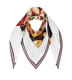 Top quality square beach towel summer Women Printed embroidery Scarf Silk Winter Print Foulard Satin Square Head Scarves Women Lux3804322