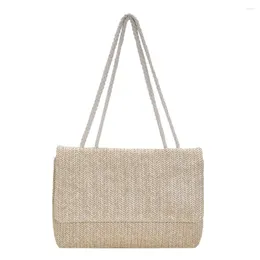 Evening Bags Fashion Female Clutch Lightweight Totes Straw Girl High-quality Large Bag Solid Colour Breathable For Women Summer Vacation