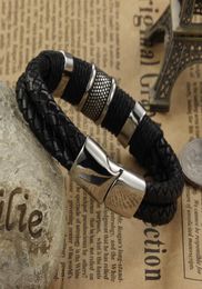 New Fashionable Leather Bracelet for Men Gift for Boyfriend on Valentine039s Day6852140