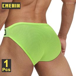 Underpants CMENIN Sexy Gays Hollow Breathable Men's Briefs Underwear Cotton Man Jockstrap Panties Hip Lifting Bikini Male