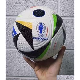 Balls New Top Quality 2024 Euro Cup Size 5 Soccer Ball Uniforia Finale Final Kyiv Pu Granes Slip-resistant Football Drop Delivery Spor Dhrbi