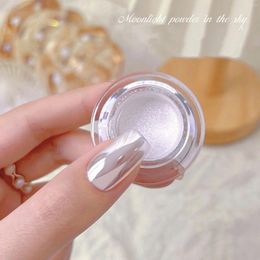 Nail Glitter Pearly Highlight Contouring Powder Long Lasting Makeup For Women Girls