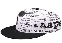 Fashion Designers Caps Male Ape Graffiti Couple Hip Hop Baseball Cap Korean Fashionable Spring Summer Men Women Street Style Flat 2156096