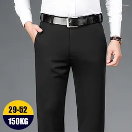 Men's Suits 10XL Oversize Suit Pants Trousers Winter Warm Mens Formal Pant Man Dress Casual Social Clothing For Husband