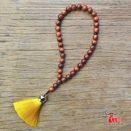 Strand MSL-001 Islam High Quality Muslim Rosary Beads 33 Prayer Natural Rosewood Tasbih Charm Bracelet 10mm Round