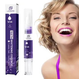 New Teeth Whitening Teeth Beauty Pen Teeth Removal Yellow Black Teeth Removals v34 Teeth Cleaning Pen Gel Essence Flawless Teeths Remove Stains 2024