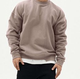 LU Men Hoodies Sweatshirts Brand Sweater Casual Mens Gyms Fitness Bodybuilding Pullovers Hot sale 789