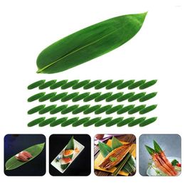 Dinnerware Sets Bamboo Leaves For Sushi Dish Decor