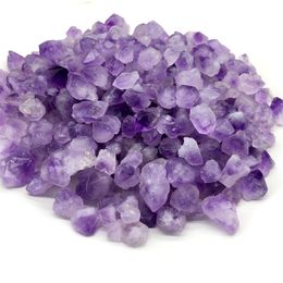 8-25mm 100g lot Natural Amethyst Tooth Stone Beads Irregular Loose Lavender Amethyst Raw Stone Beads Mineral Specimens329R