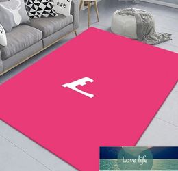 Simple Fashion Brand Carpet Bedside Blanket Living Room Bedroom Wall-to-Wall Carpet Bathroom Non-Slip Mats