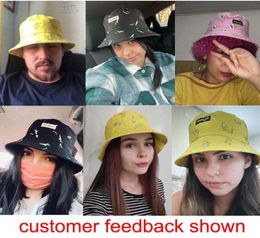 Panama Bucket Hat Men Women Summer Bucket Cap Banana Print Yellow Hats Bob caps Hip Hop Gorros Fishing Fisherman Hat8311700