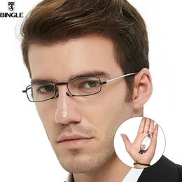 Anti Blue Light Folding Reading Glasses Magnet Men Women Optical Portable Presbyopic Diopter Foldable Eyewear With Box Sunglasses255K