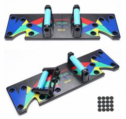 9 in 1 Push Up Rack Board Men Women Comprehensive Fitness Exercise Pushup Stands For GYM Body Training Home Fitness Equipment Y209611224