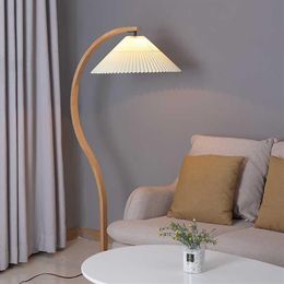 Vintage 1960s Pleated Floor Lamp Ins Living Room Bedroom Lamps2964