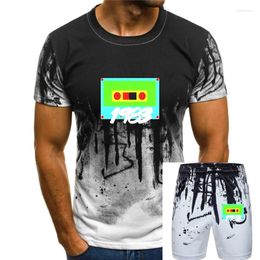 Men's Tracksuits Men Tshirt 1983 Cassette Retro Tape Shirt Printed T-Shirt Tees Top