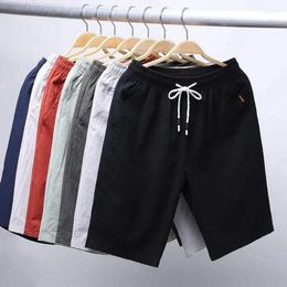 Men's Shorts Summer Ice Silk Five-point Large Size Outside Sweatpants Casual Beach Pants In Streetwear Men