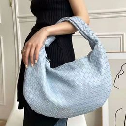 Designer Bag Handbag Cowhide Woven Tote Bag Designer Shoulder Shopping Bags Fashion Large Capacity Hobo Crossbody Push Solid Color Axillary Pouch Bags 240514