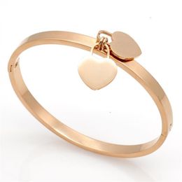 Three Colour Luxury Brand Bangle Bracelet Woman Man Wristband Bangles Gift Bracelets Femme3030