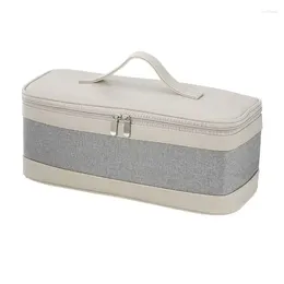 Storage Bags Hair Dryer Carrying Case Large Capacity Bag With Handle Portable Straighteners Tool For Travel