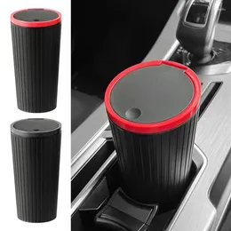 Interior Accessories Car Trash Storage Bin Portable Universal Home Desks Coffee Table Leakproof Dustbin Organizer Container For