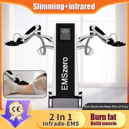 New Arrival HI-EMT + Infrared Phyio Magneto Therapy Cellulite Blasting Muscle Training Skin Firming Electromagnetic Ring EMSzero Sculpting Salon