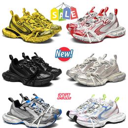 DO Old Dirty Laces Platform Track Casual Designer shoes 3XL Sneaker Women Men Dark Grey Light Pink Yellow Tripler Black Sliver Beige White Gym Red Runners Trainers