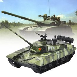 Diecast Model China Type 99 Main Battle Tank Simulation Exquisite Diecasts Toy Vehicles ShengHui 1 48 Alloy Military Model Sounds and Light 231208