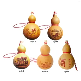 Hip Flasks Flagon Beverage Kettle Gourd Ornament 400ml Capacity Calabash Craft For Yard Indoor Home Bedroom Year Gift