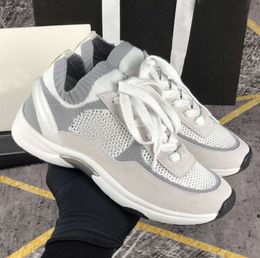 HOT SELLING Designer Sneakers Calfskin Casual Shoes Fashion Reflective Men Women Sneaker Vintage Suede Trainers Increasing Leather Platform Shoe YT152