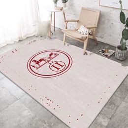 Carpet Living Room Coffee Table Carpet Bedroom Bedside Blanket Carpet Home Nordic Court Style Fashion Brand Floor Mats Wholesale
