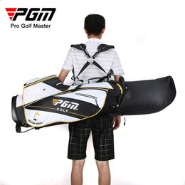 Golf Bags PGM Golf Bag Lightweight Men Women Shoulder Strap Rack Bags QB026 231211