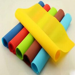 Table Protector 6 Colours Silicone Baking Mat Non Stick Pan Liner Placemat272a