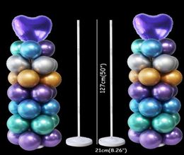 2set Balloon Column Wedding Balloon Stand Ballon Holder Home party Baloon Decor Birthday Party Decoration Kid Adult Air Globos 1022506627