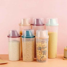 Storage Bottles Rice Organizer Pasta Household Food Container Flour Saving Bucket Kitchen Supplies Spaghetti Sealed Bottle Grain Box