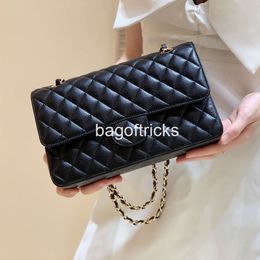 Designer Handbag 25CM Caviar Flap Bag Luxury Women High Quality Shoulder Crossbody 10A Mirror Chain formal