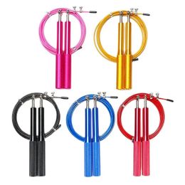 Jump Ropes Speed Rope Adjustable Jumping Ball Bearings Great Gym Workout Equipment For Home Fitness Training Exercise 231211