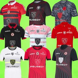 2023 2024 Toulouse Rucby Jerseys Maillot Stade Francais Paris Union Toulouser 23 24 Tee Shirt Perpignan Ernest Wallon Shirt up Special Edition Training Moniform