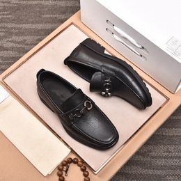 4model New Luxury Fashion Decoration Suede Driving Shoes Men Designer Casual Loafers Business Formal Dress Dress Groom Footwear Zapatos Hombre